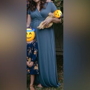 Pinkblush Maternity Maxi Dress size 1X